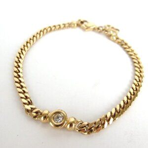 Authentic Christian Dior Bijoux bracelet metal [Used]